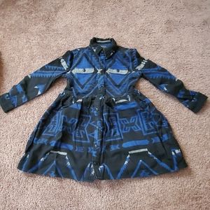 Polo Ralph Lauren girls Western Aztec blanket dres